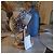 Cappellino monogramma JW Anderson - Blu e Beige - vista 2