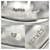 Hermès Hermes Eclipse Ruban Ring Silber  - Ansicht 4
