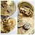 Timeless Orecchini Chanel Matelassé Vintage Gold Clip D'oro - vista 5