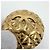 Timeless Orecchini Chanel Matelassé Vintage Gold Clip D'oro - vista 6