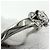 Cartier Ballerina Design Platinum Ring - view 7