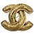 Spilla Chanel Vintage Gold Matelassé D'oro