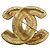 Spilla Chanel Vintage Gold Matelassé D'oro - vista 2