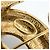 Spilla Chanel Vintage Gold Matelassé D'oro - vista 4