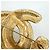 Spilla Chanel Vintage Gold Matelassé D'oro - vista 8