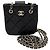 Timeless Borsa a tracolla Chanel in pelle nera trapuntata Nero