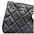 Timeless Borsa a tracolla Chanel in pelle nera trapuntata Nero - vista 7