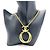 Collana Chanel Vintage Gold D'oro - vista 3