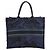 Christian Dior Canvas Tote Bag in Navy Marineblau - Ansicht 2