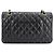 Borsa a tracolla Chanel Matelassé 25 Nero - vista 2