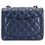 Borsa a tracolla mini matelassé da donna Chanel Blu - vista 2