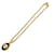 Timeless Collana lunga Chanel Vintage Coco Mark Nero D'oro - vista 5