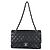 Borsa a tracolla Chanel Matelassé 25 Nero