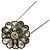 Timeless Collana Chanel in strass argento