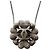 Timeless Collana Chanel in strass argento - vista 2