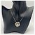 Timeless Collana Chanel in strass argento - vista 3