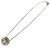 Timeless Collana Chanel in strass argento - vista 5