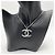 Collana con strass da donna Chanel Argento - vista 3