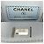Pochette Vanity Mini Matelassé da donna Chanel - Borsa a tracolla Blu chiaro - vista 5
