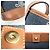 Céline Borsa a tracolla mini bucket Triomphe Celine Marrone - vista 6