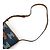 Céline Borsa a tracolla mini bucket Triomphe Celine Marrone - vista 8