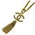Timeless Chanel Vintage Goldkette für Damen Golden