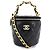 Borsa a Spalla Chanel Matelassé Mini Vanity Pouch Nero