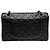 Borsa a tracolla Chanel Matelassé 23 Nero - vista 2