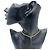 Collana a catena Chanel Coco Mark oro D'oro - vista 2