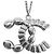 Timeless Collana Chanel in strass argento - vista 2