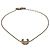 Bracciale con charm regolabile Chanel Matelassé Coco Crush D'oro