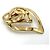 Timeless Spilla Chanel Vintage placcata oro D'oro - vista 3