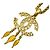 Collana con pendente Chanel Vintage Gold D'oro
