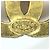 Spilla Chanel Vintage placcata oro D'oro - vista 3
