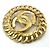Spilla Chanel Vintage Gold D'oro - vista 3