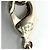 Collana con pendente a cuore placcato oro Chanel D'oro - vista 4