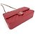 Borsa a tracolla Chanel Matelassé 25 Rosso - vista 3