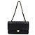 Borsa a tracolla Chanel Matelassé 25 Nero