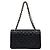 Borsa a tracolla Chanel Matelassé 25 Nero - vista 2