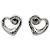 Orecchini a lobo Elsa Peretti Open Heart di Tiffany & Co.