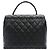 Borsa a mano matelassé da donna Chanel Nero - vista 2
