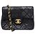 Timeless Borsa a Spalla Chanel Mini Matelasse Nero