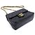 Timeless Borsa a Spalla Chanel Mini Matelasse Nero - vista 3