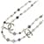 Collana lunga Chanel Donna Stella Coco Mark Multicolore D'oro  - vista 1