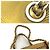 Borsa Boston in smalto dorato da donna Chanel D'oro - vista 8