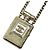 Lunga collana da donna Chanel con motivo profumo D'oro
