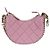 Borsa a tracolla mini hobo matelassé da donna Chanel Rosa - vista 2