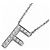 Collana con iniziale F per donna Tiffany & Co. Argento