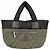 Borsa tote reversibile Coco Cocoon di Chanel Verde Cachi