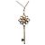 Collana con pendente a chiave intrecciata in oro rosa 18K da donna Tiffany & Co. - vista 3